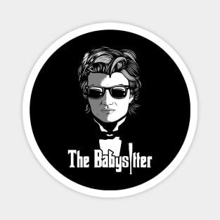 The Babysitter Funny Movie Tv Series Parody Retro Vintage Mashup Magnet